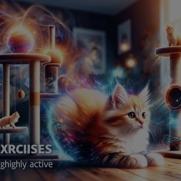 Quels sont les meilleurs exercices pour un chat de race Turc du Lac de Van hyper actif ?